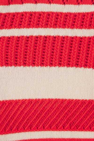 Parker Polo Sweater - Red