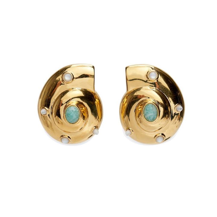 Nautilus Stud Earrings