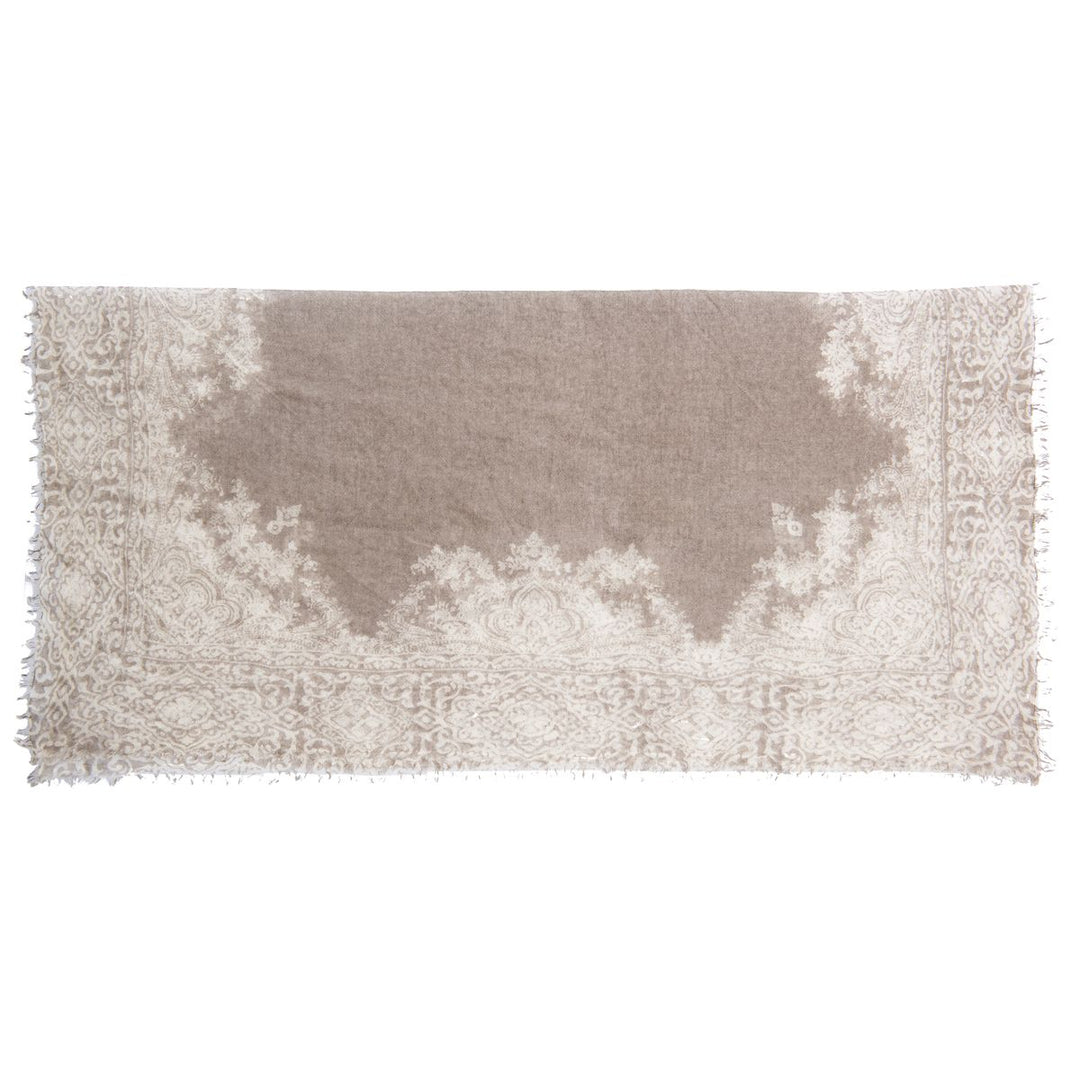 Paisley Scarf - Sand