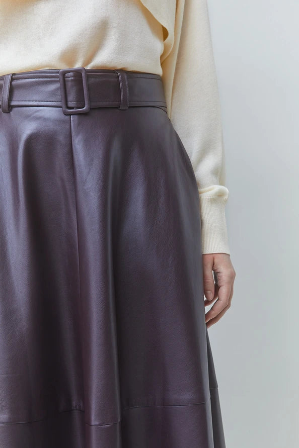 Fleur Skirt - Prune