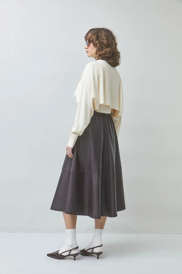 Fleur Skirt - Prune