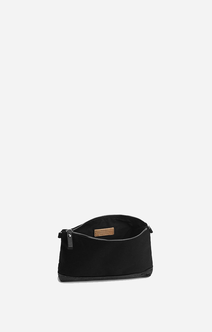 Canvas Zipped Pouch - Black