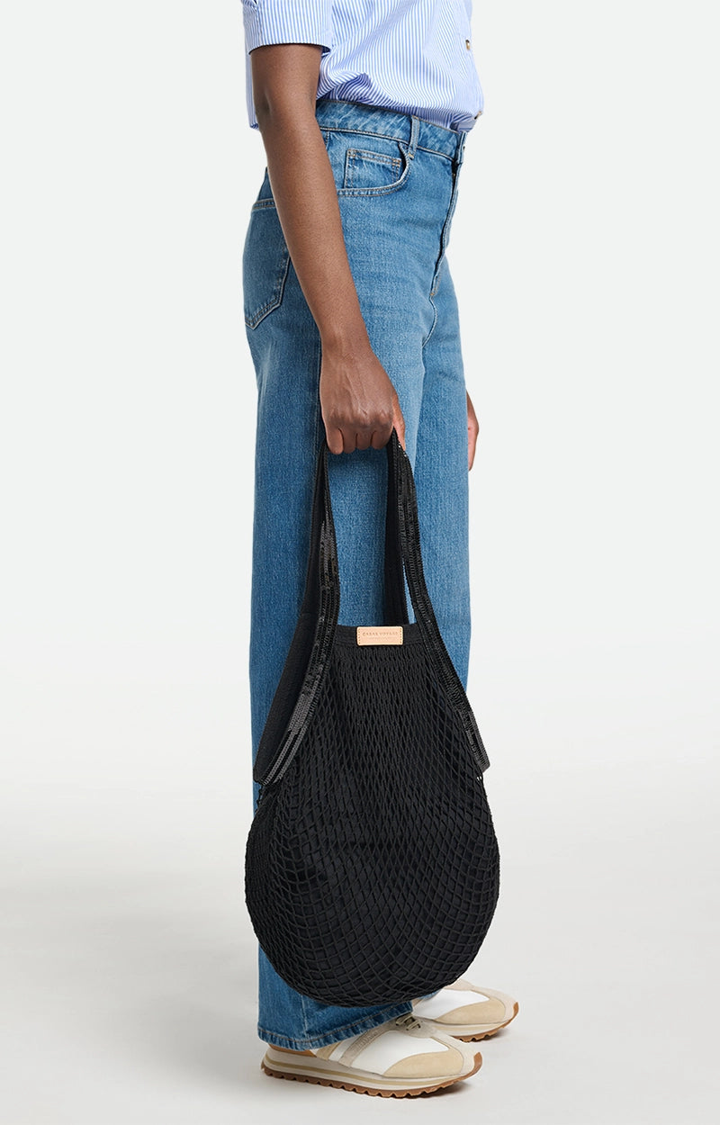Fishnet Bag - Black