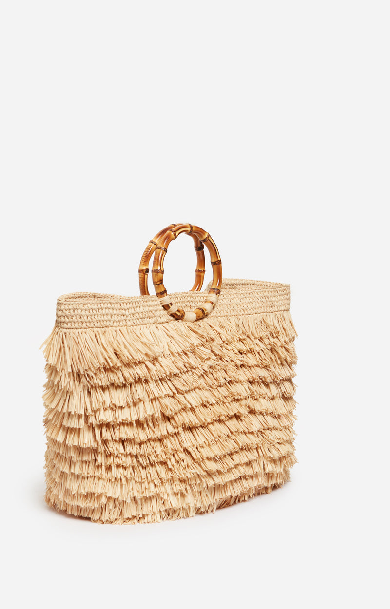 Deia Raffia Basket - Natural