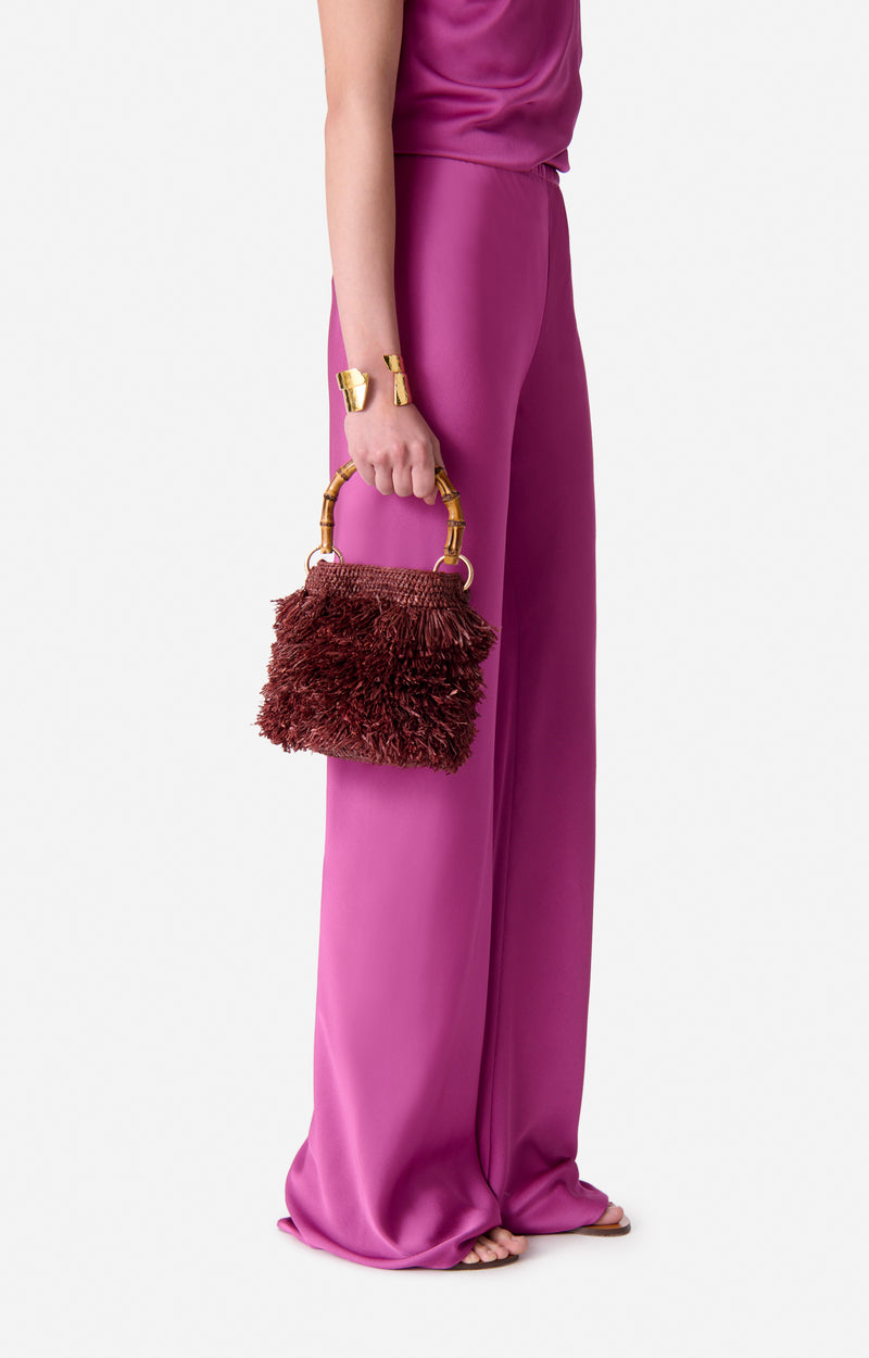 Small Deia Purse Bag - Burgundy