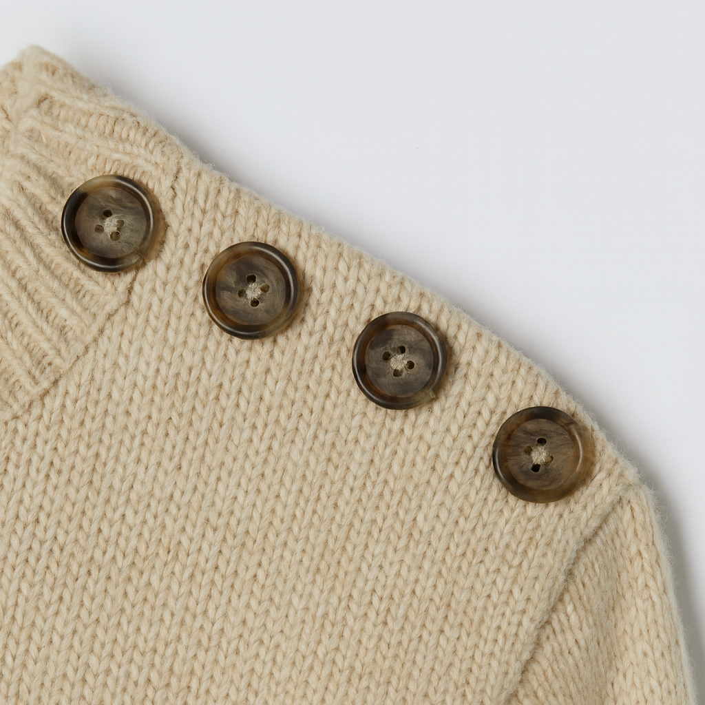 Kelly Pullover- Eco Alabaster