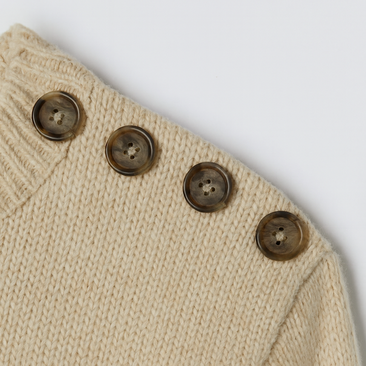 Kelly Pullover- Eco Alabaster