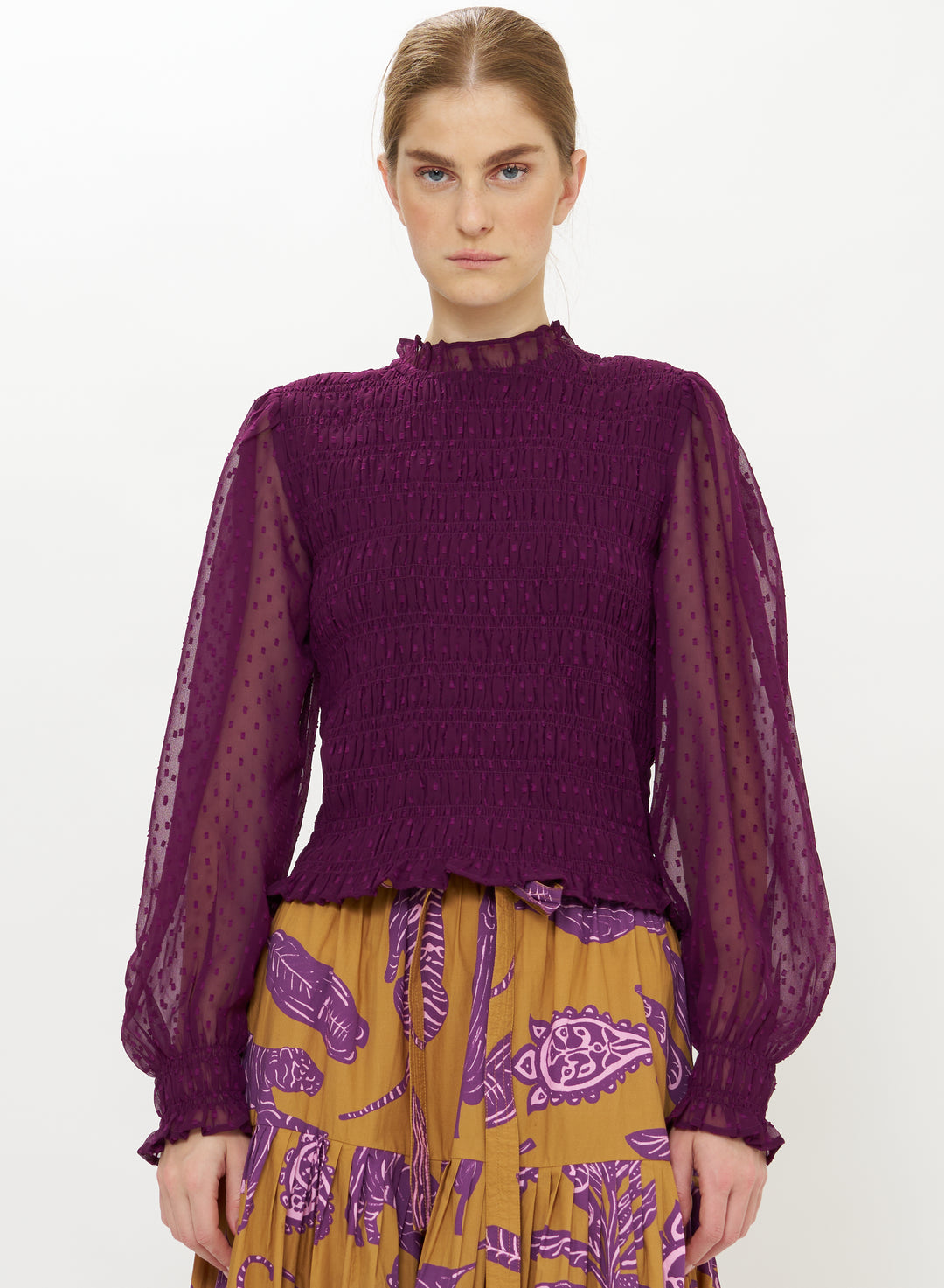 Willow Top - Plum