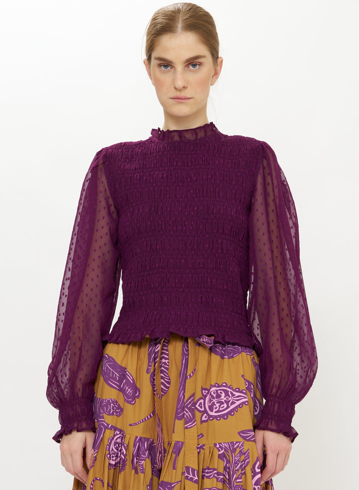 Willow Top - Plum