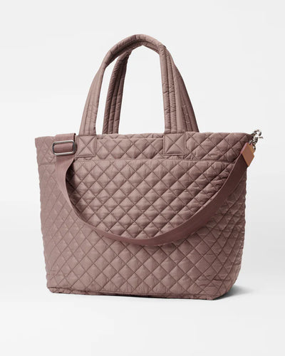 Large Metro Tote Deluxe - Mauve