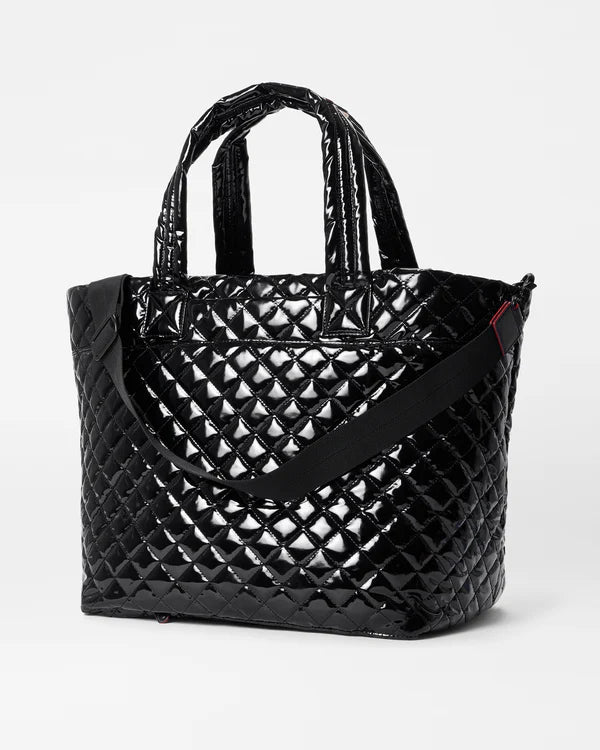 Large Metro Tote Deluxe - Black Lacquer