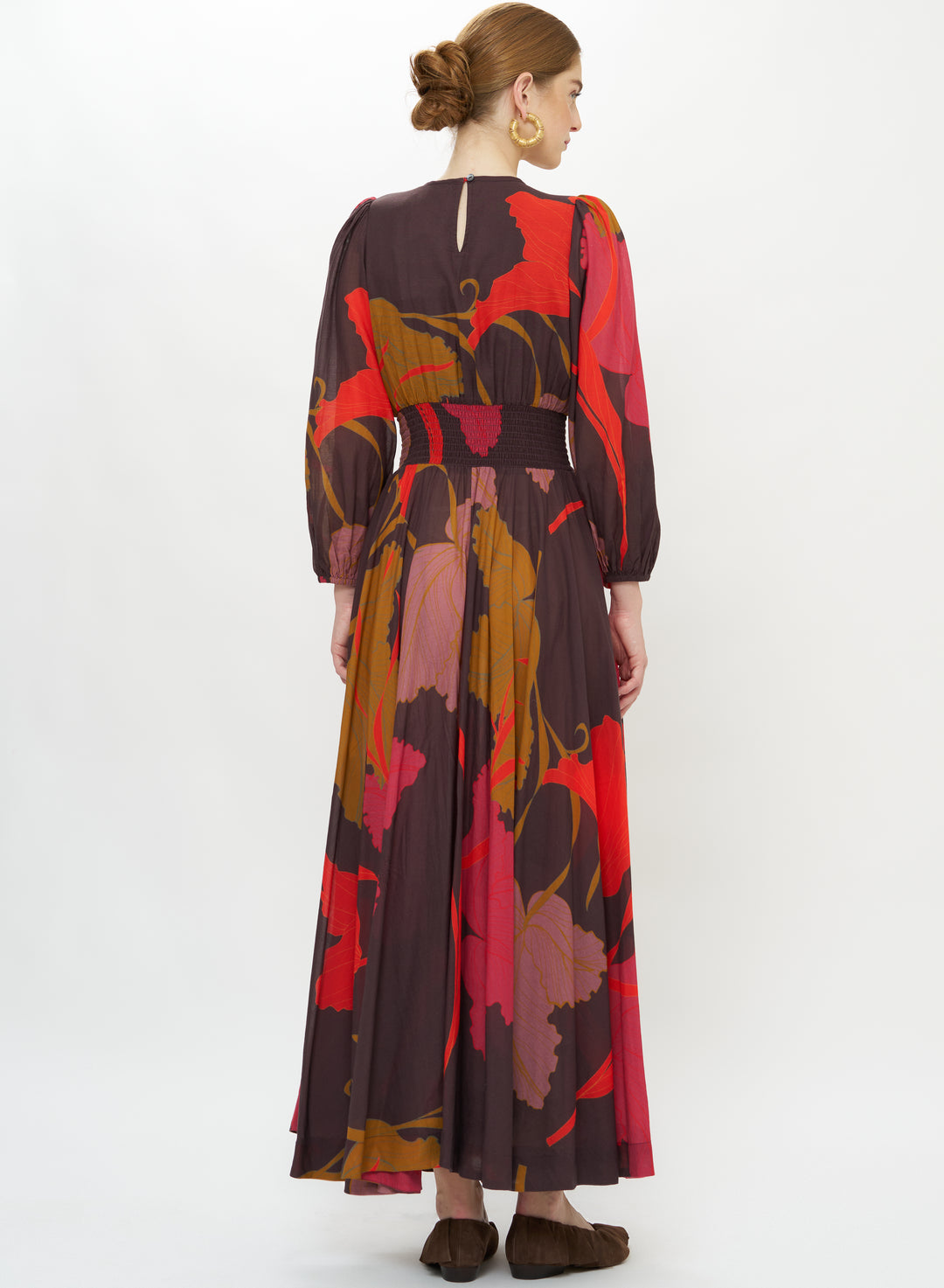 Crewneck Maxi - Brown