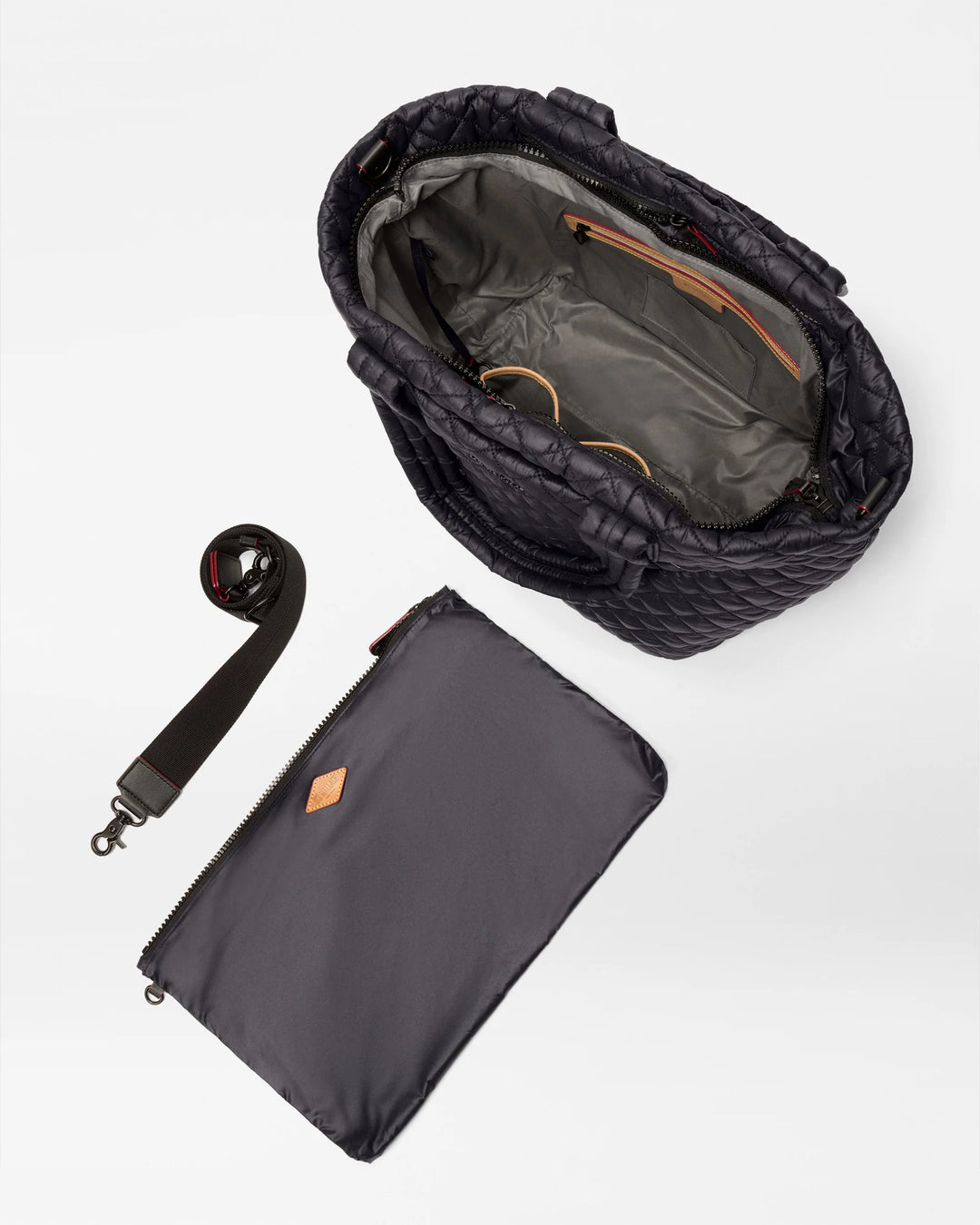 Medium Metro Tote Deluxe - Black