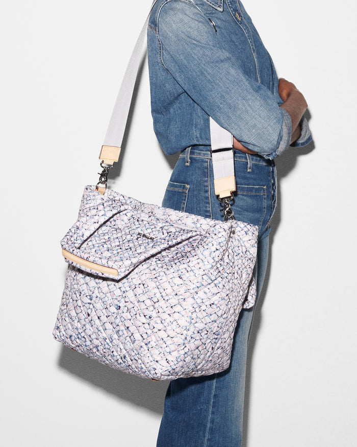 Medium Metro Tote Deluxe - Summer Shale