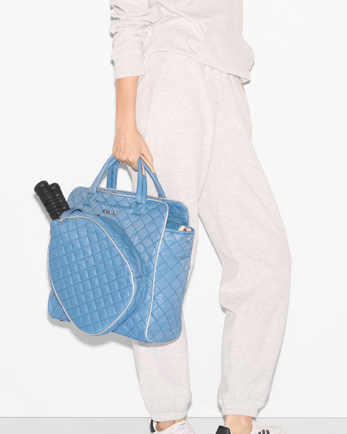 Pickleball Tote - Cornflower Blue/Pebble