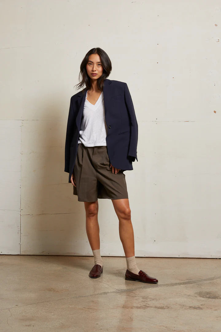 Lucy Linen Jersey Tank - Natural