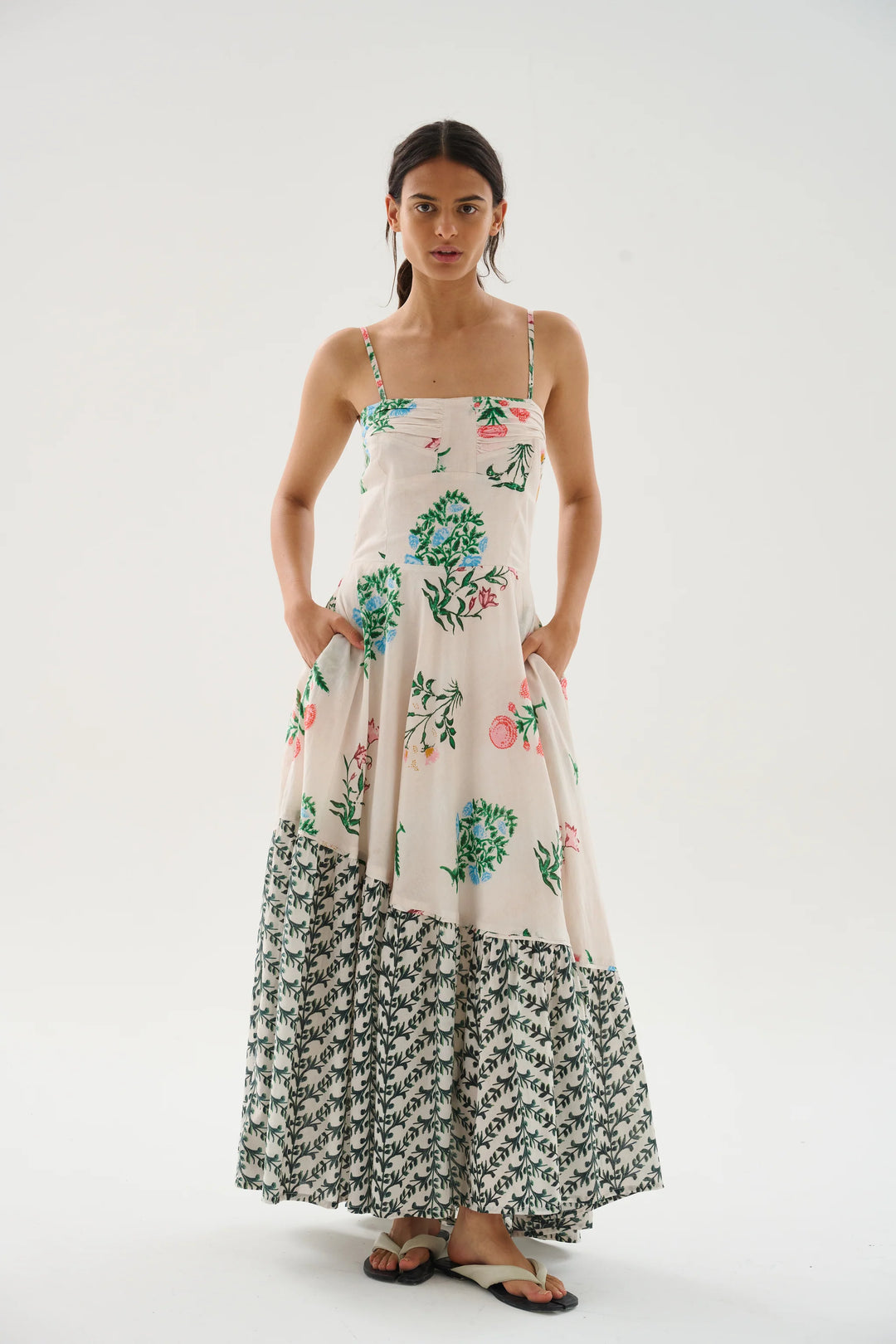 Almirante Valery Midi Dress - Ecru