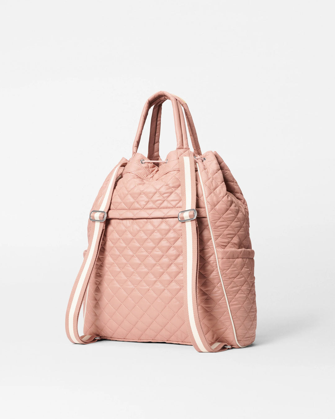 Doubles Tennis Convertible Backpack - Dusty Rose/Ecru