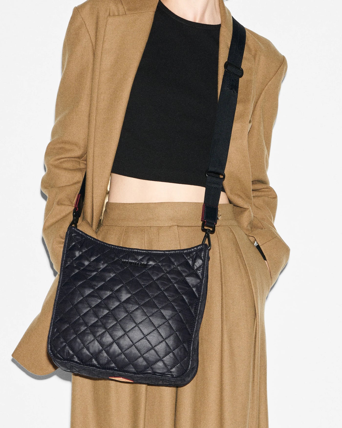 Box Crossbody - Black