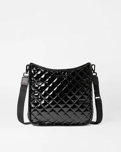 Metro Box Crossbody - Black Lacquer