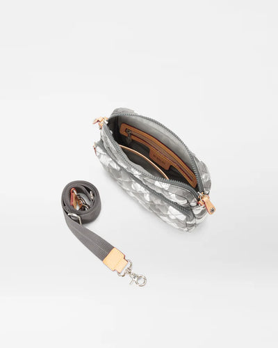 Small Metro Camera Bag - Silver Metallic Camo