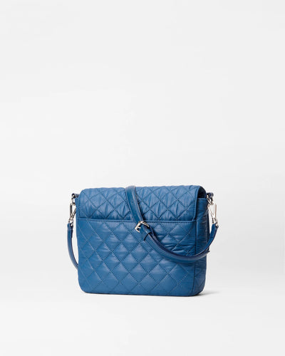 Medium Crosby Lock Crossbody - French Blue
