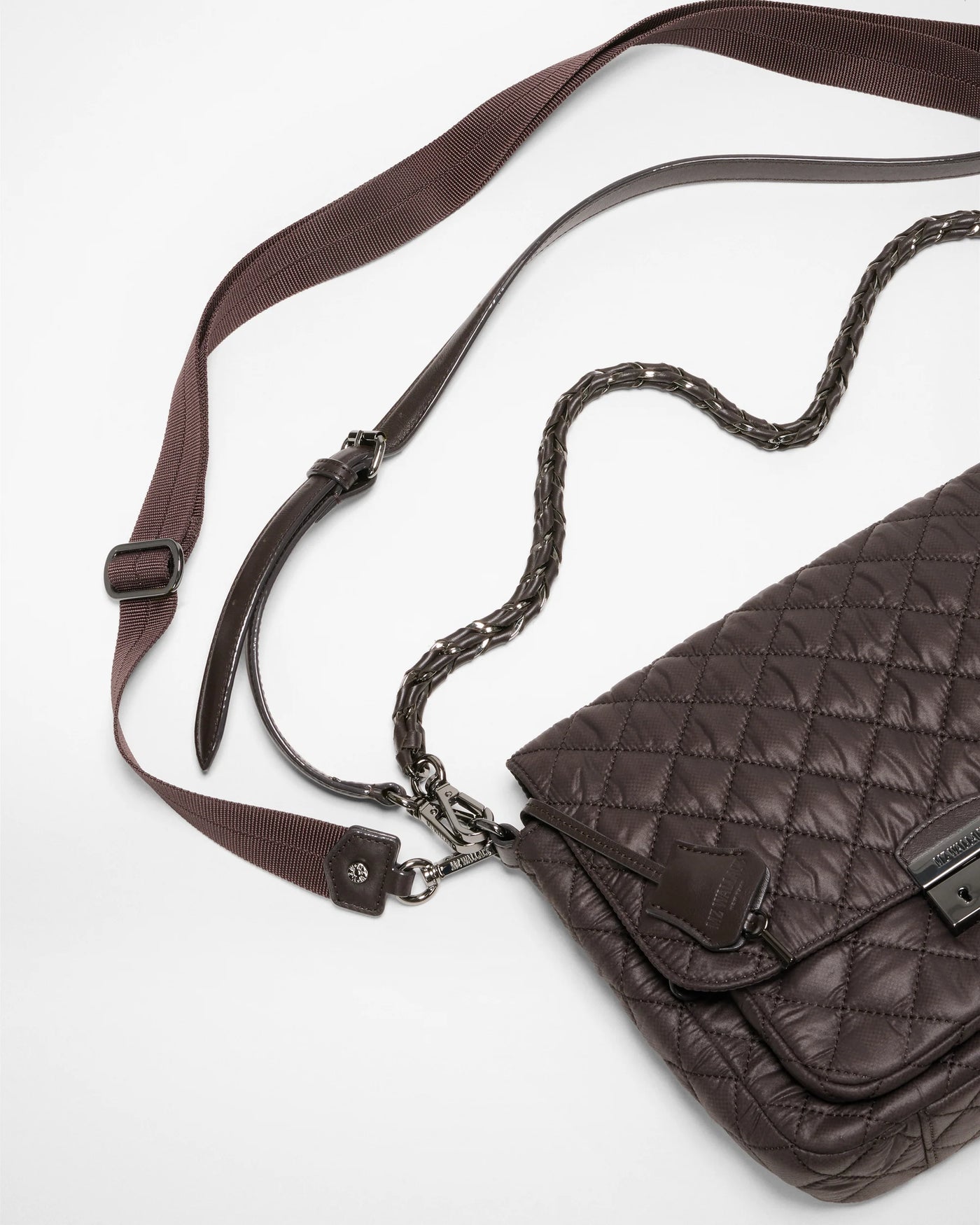 Medium Crosby Lock Crossbody - Espresso