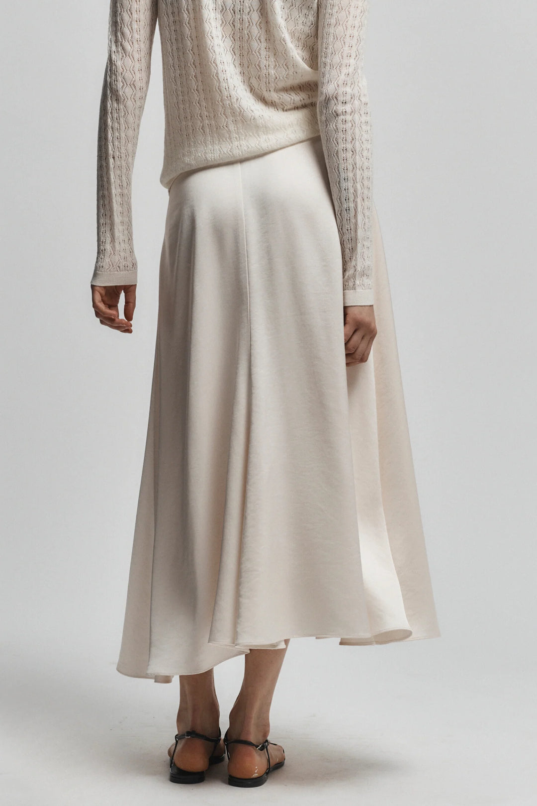 Frieda A-Line Skirt - Ivory