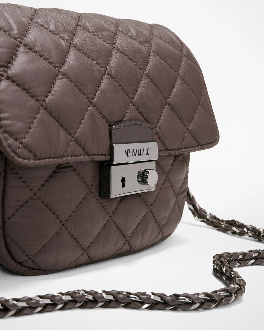 Small Crosby Lock Crossbody - Espresso