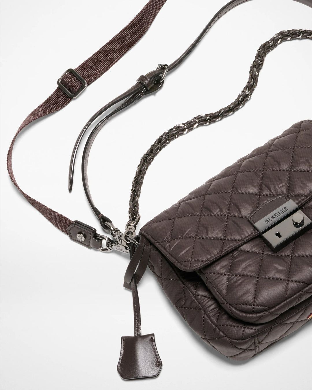 Small Crosby Lock Crossbody - Espresso