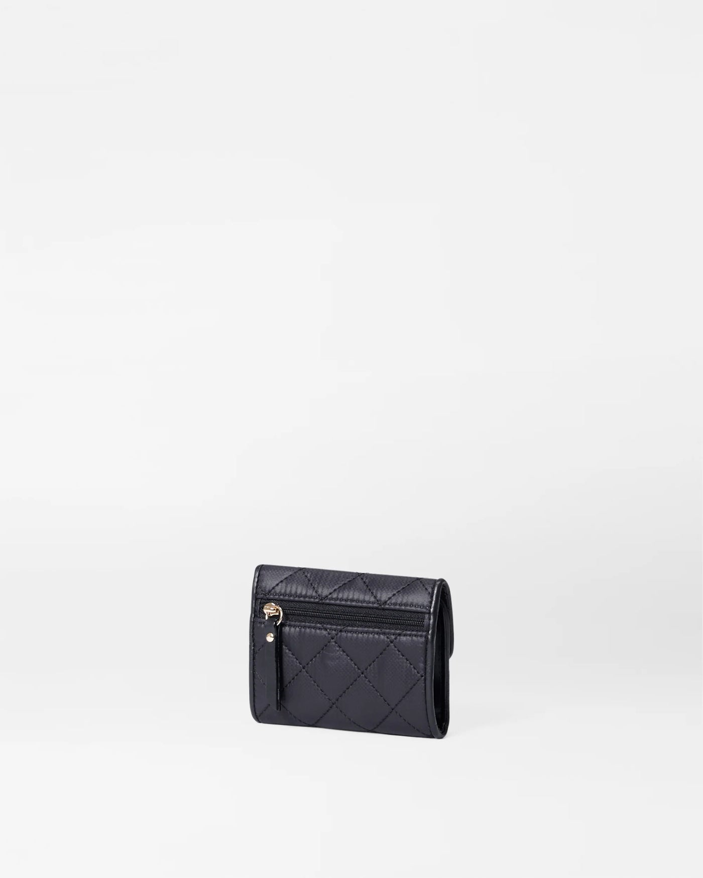 Small Crosby Lock Wallet- Black