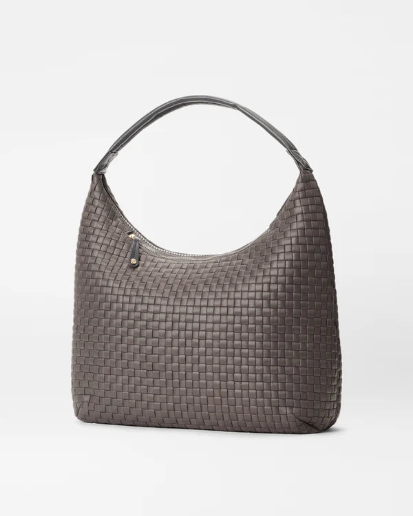 Large Woven Shoulder Bag - Magnet