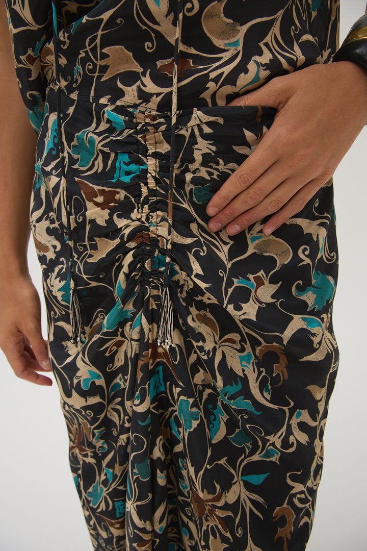 Berry Bonny Long Skirt - Black