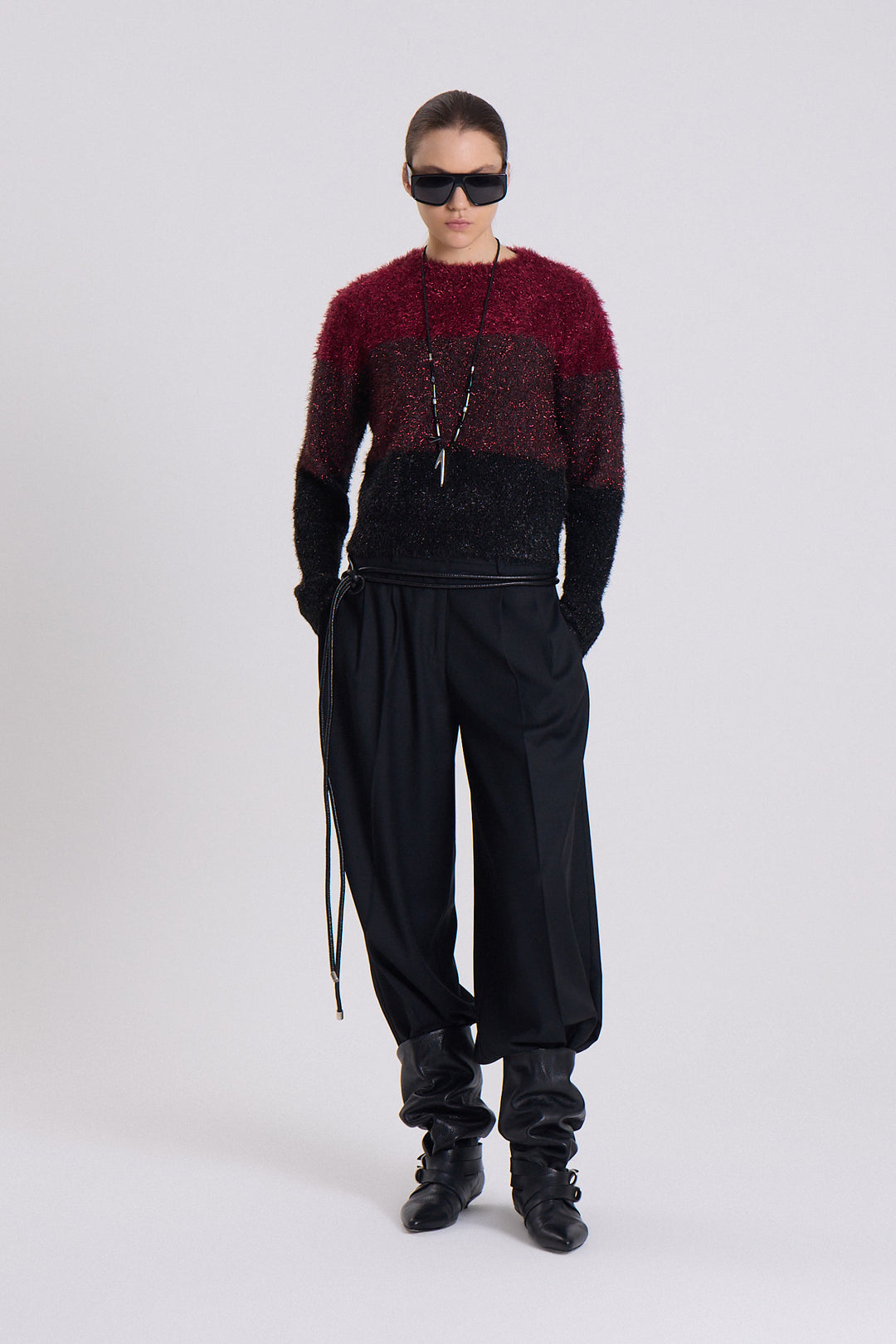 Linden Nymble Sweater - Bordeaux