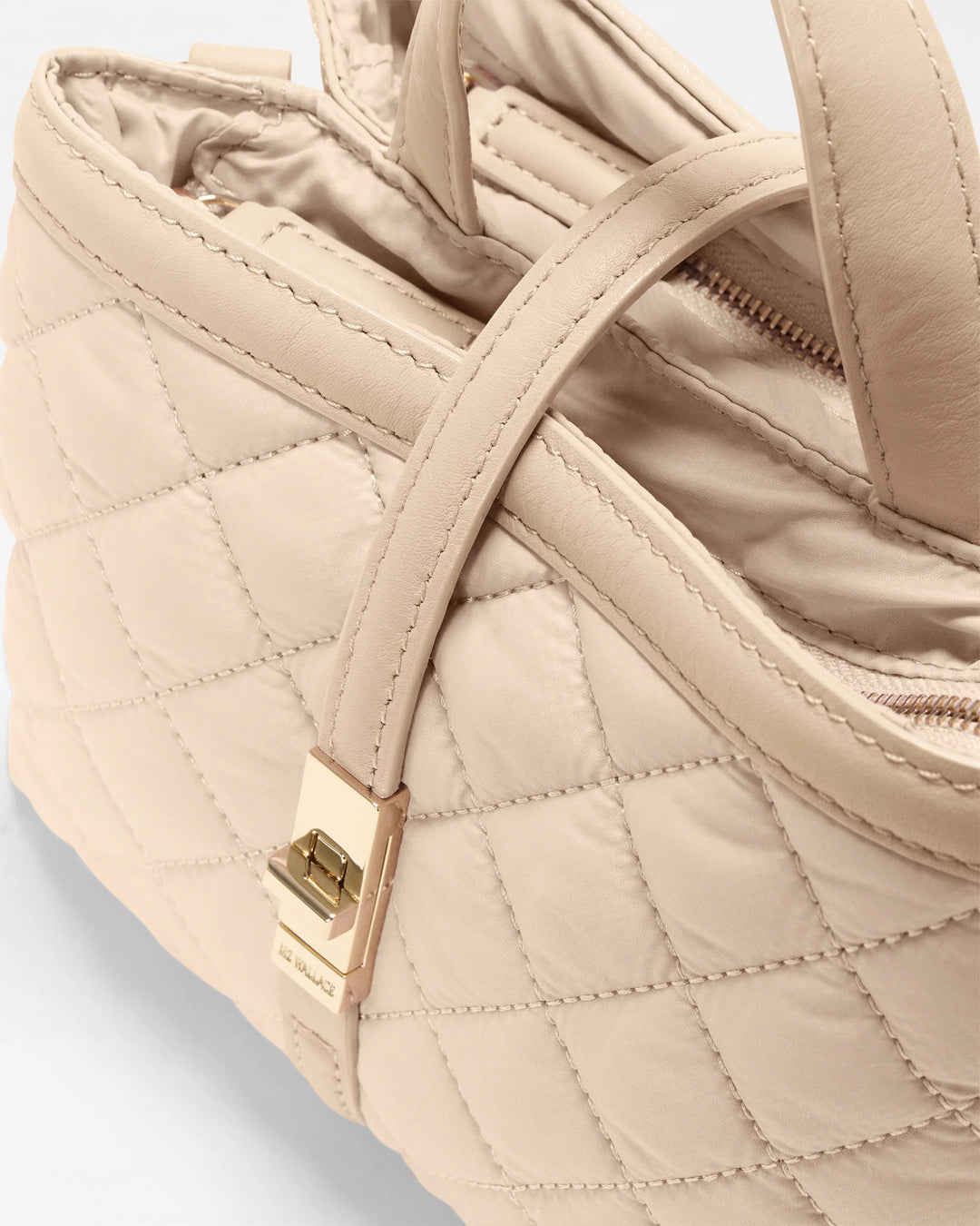 Mini Astor Top Handle - Buff