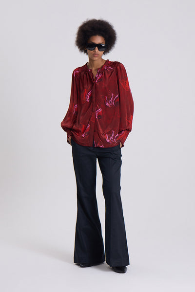 Melrose Julieta Blouse - Red