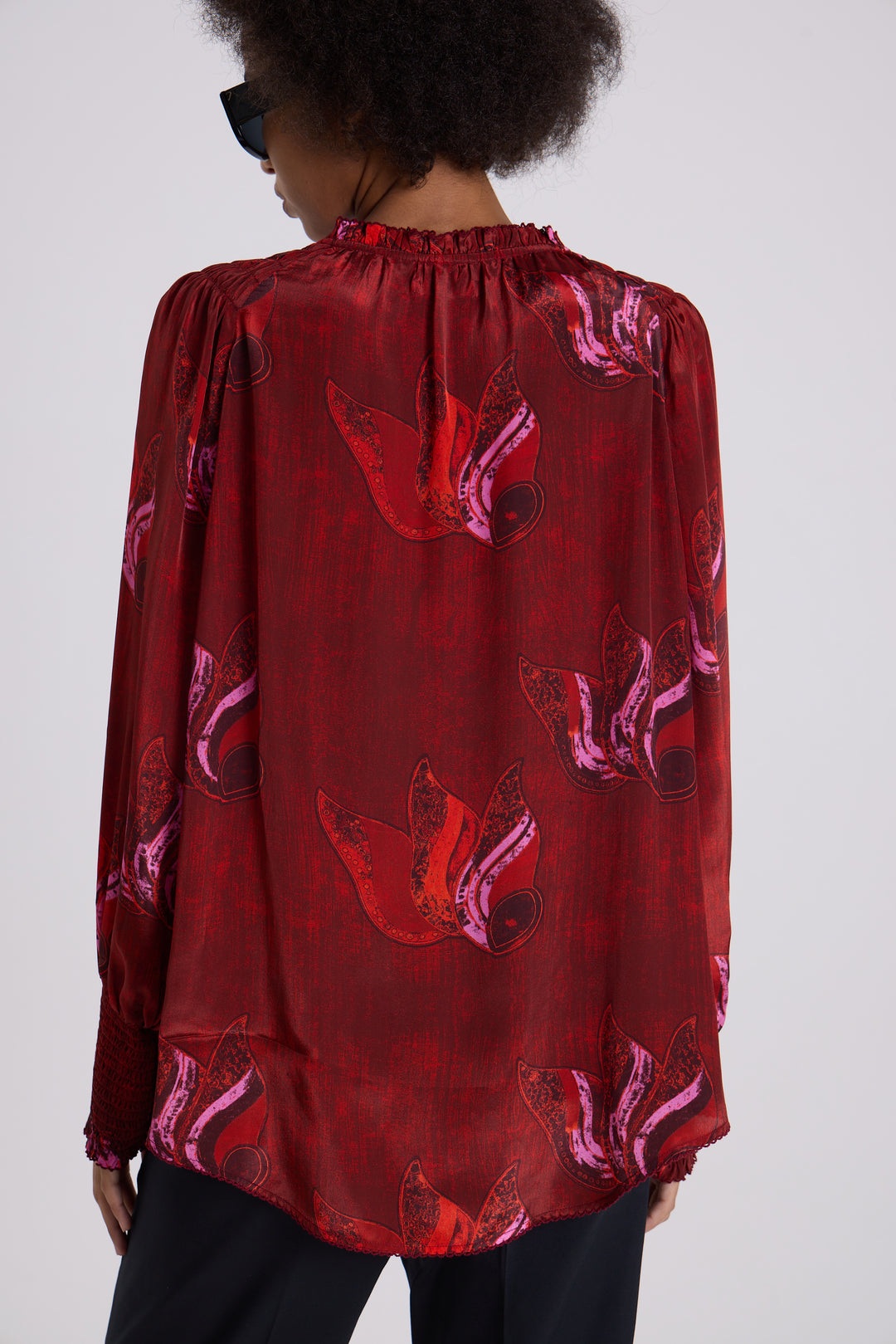 Melrose Julieta Blouse - Red