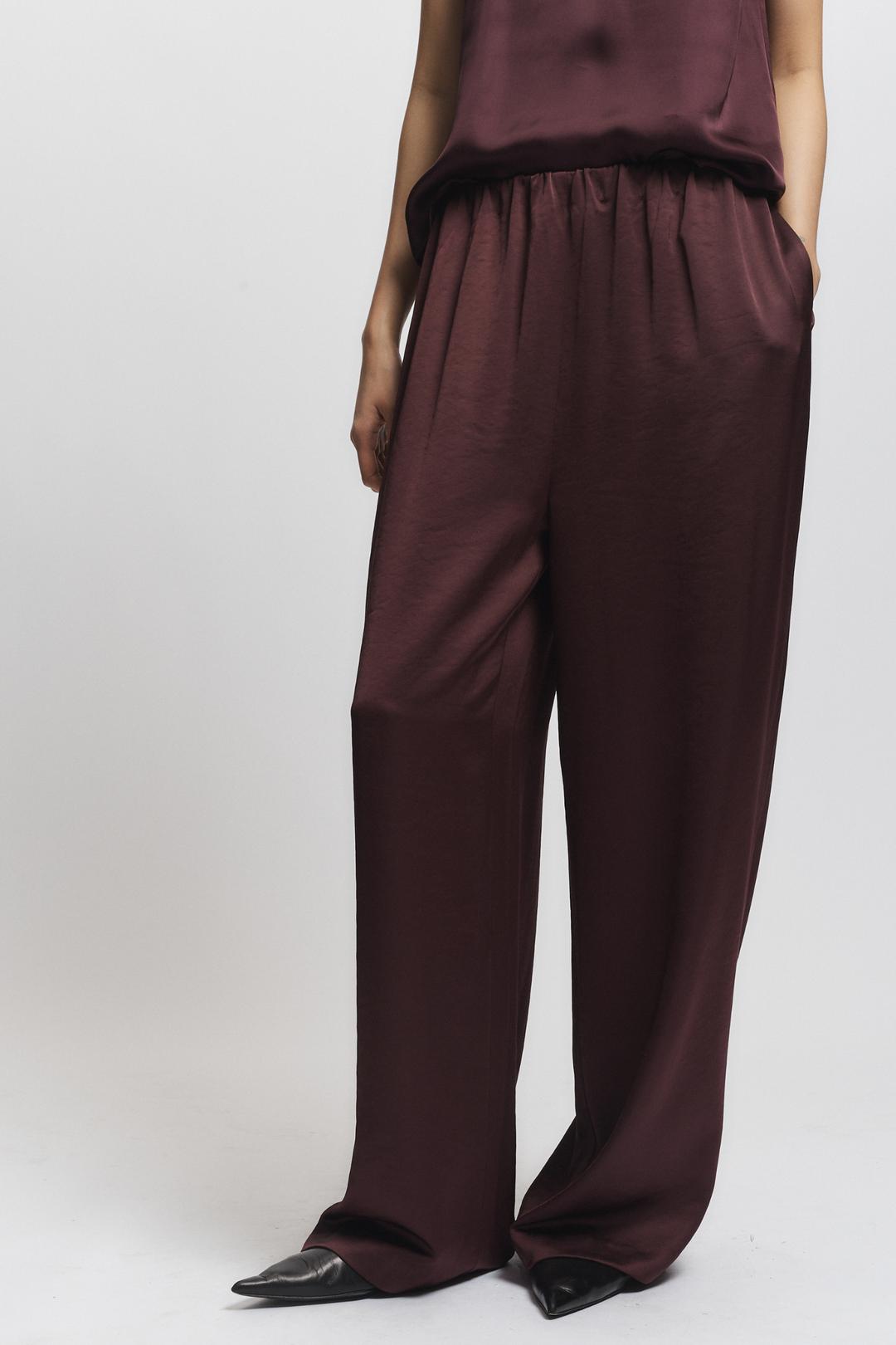 Paige Pull On Pant - Grape