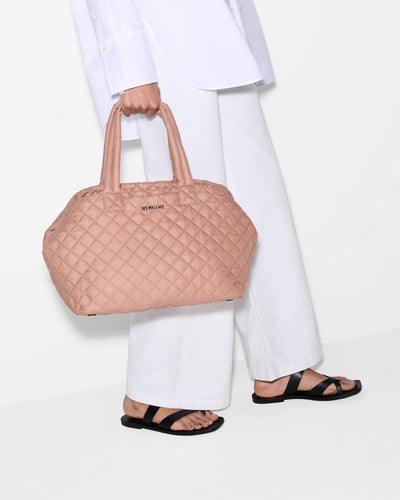 Medium Metro City Tote - Dusty Rose