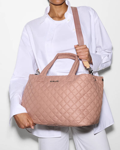 Medium Metro City Tote - Dusty Rose