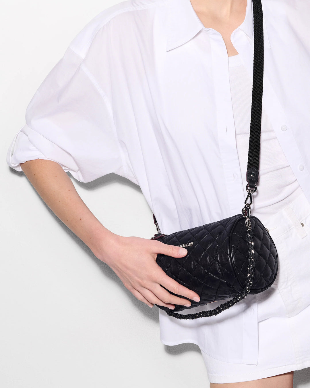 Crosby Barrel Crossbody - Black