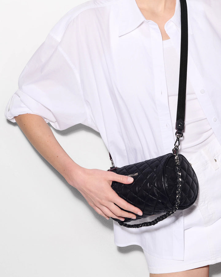 Crosby Barrel Crossbody - Black
