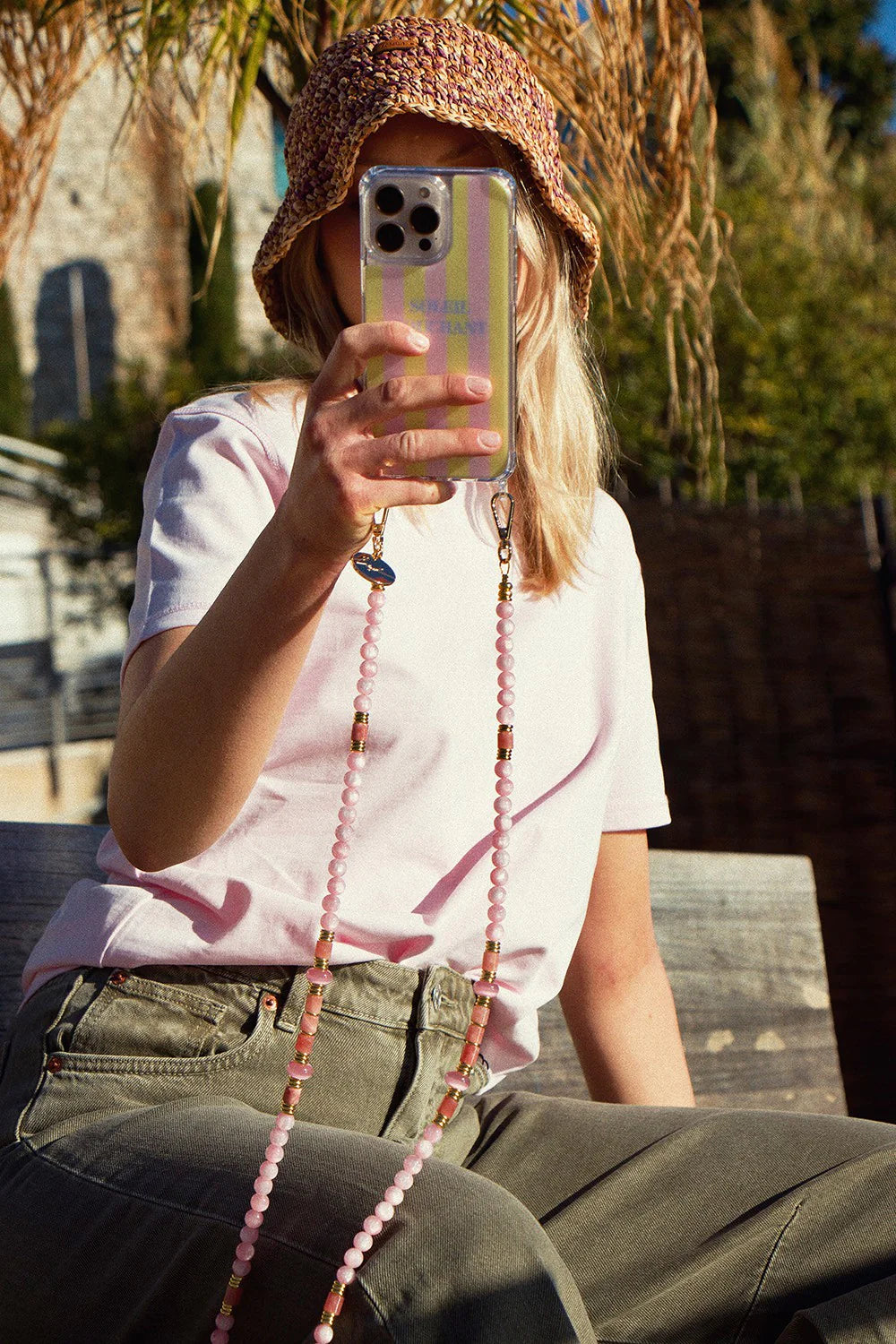 Divya Long Chain - Rose