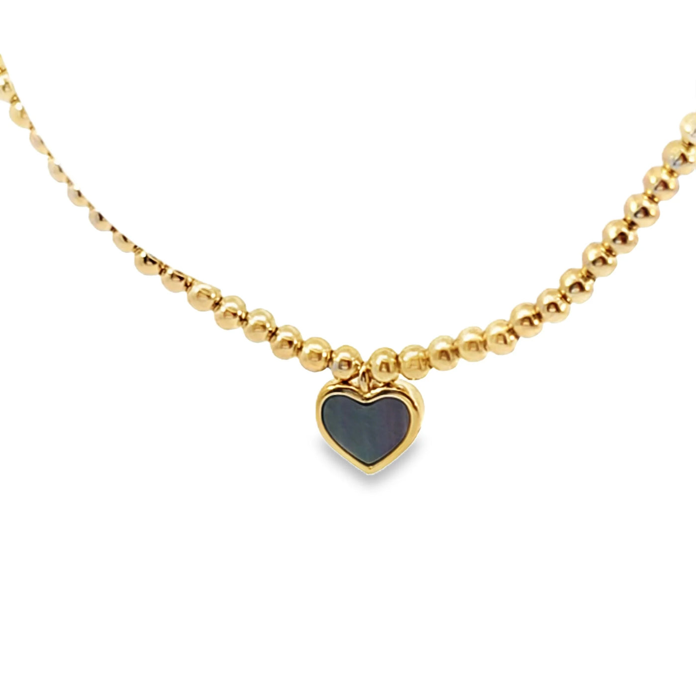 Charming Heart Pendant Bracelet - MOP