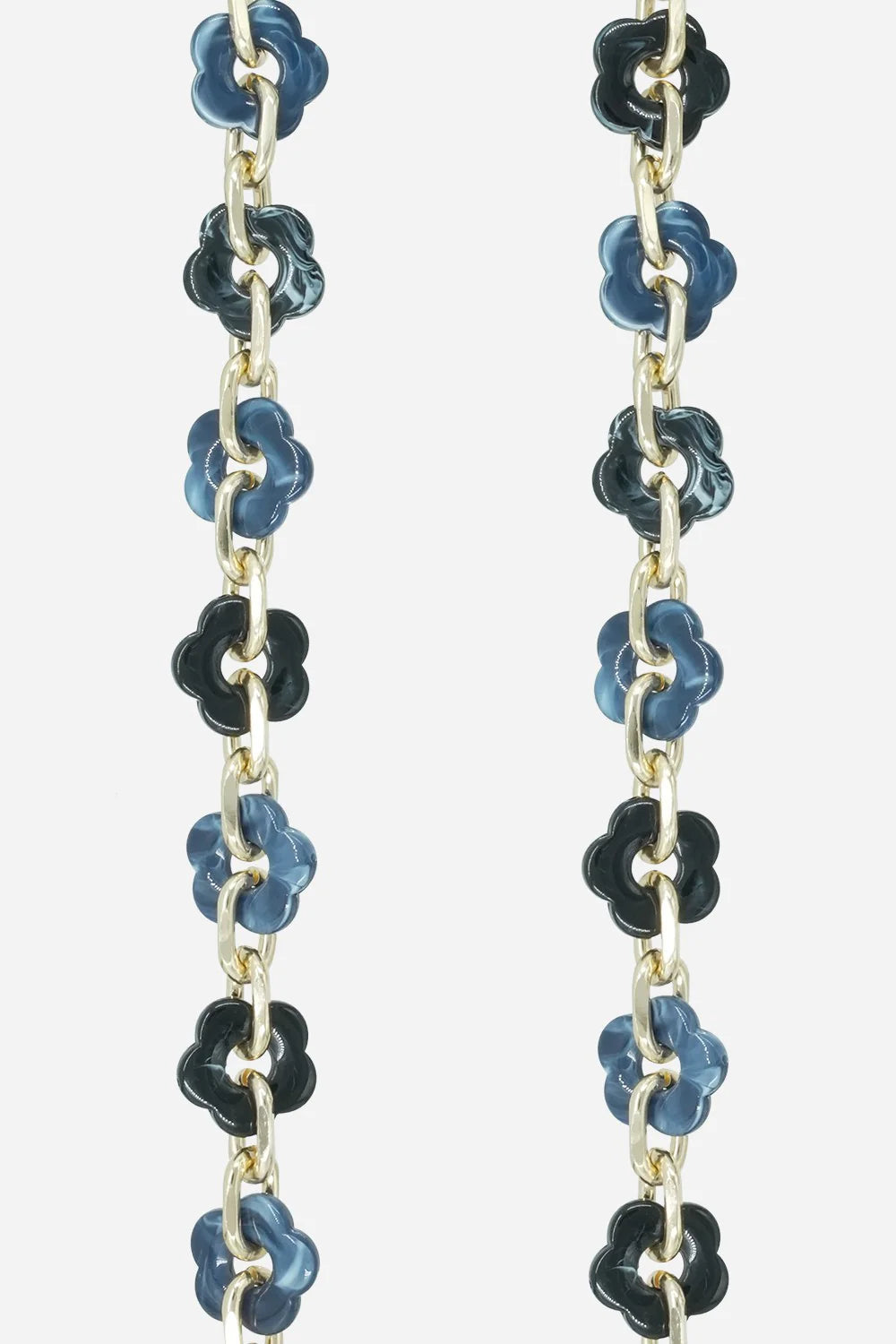 Cassy Long Chain - Blue Flower
