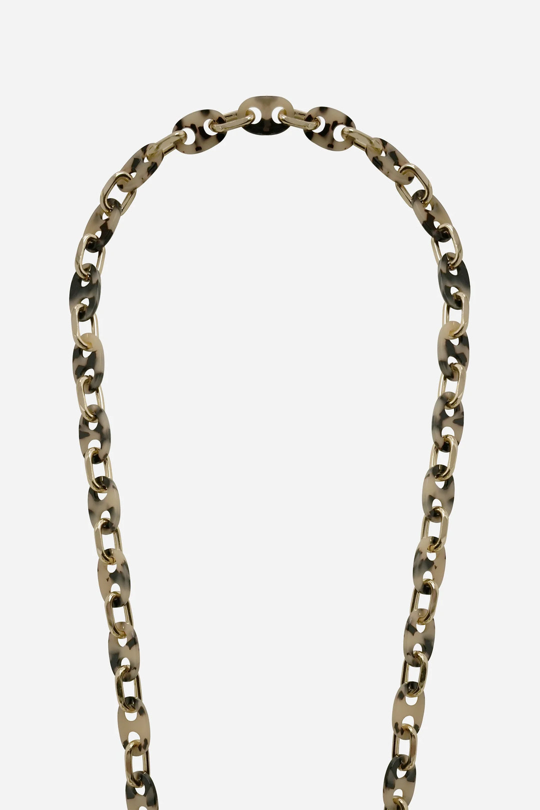 Becky Long Chain - Beige Tortoiseshell