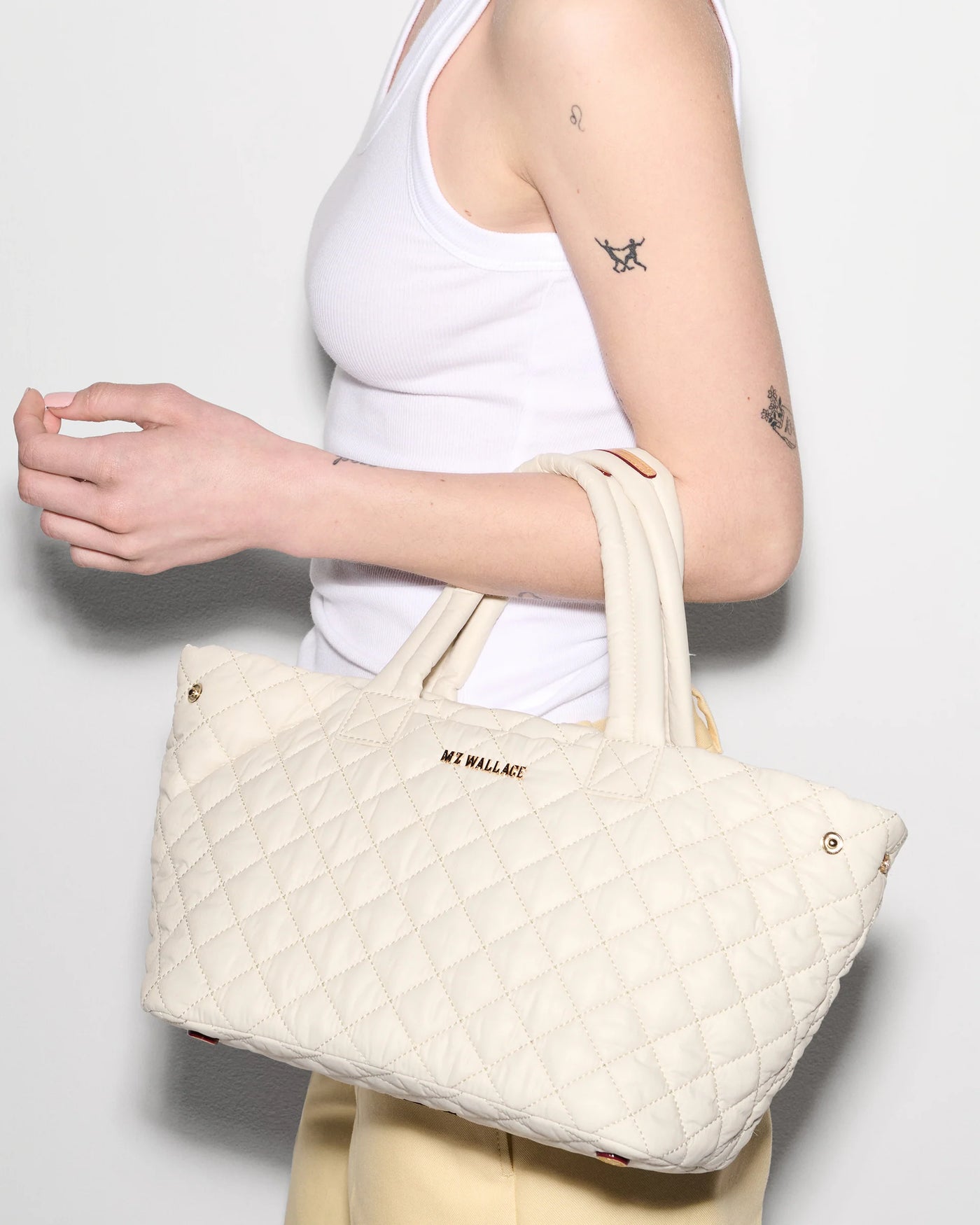 Small Metro City Tote - Sandshell