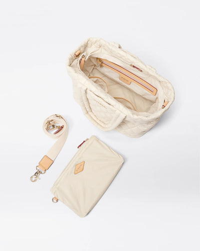 Small Metro City Tote - Sandshell