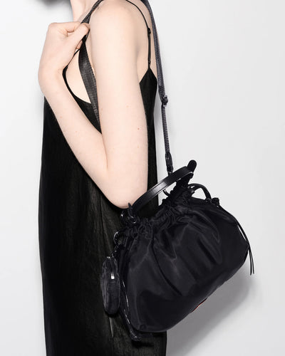 Small Waverly Shoulder - Black