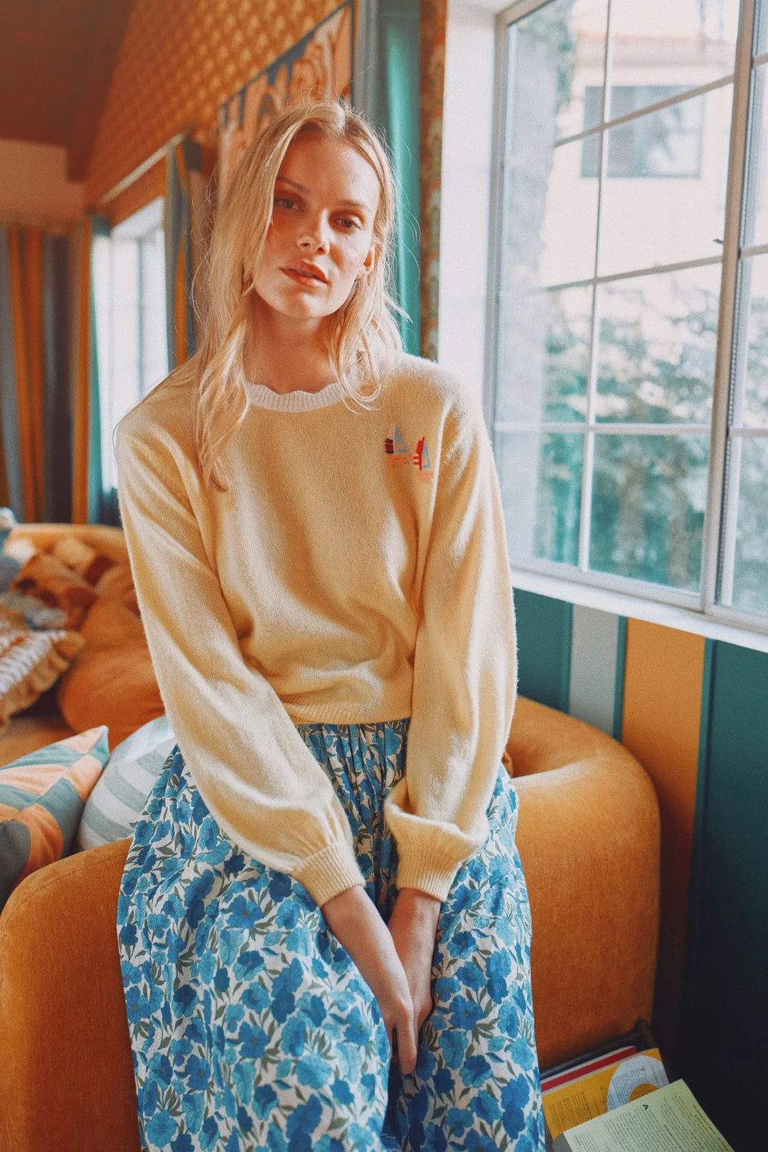 Kate Sweater - Soleil Sailboats